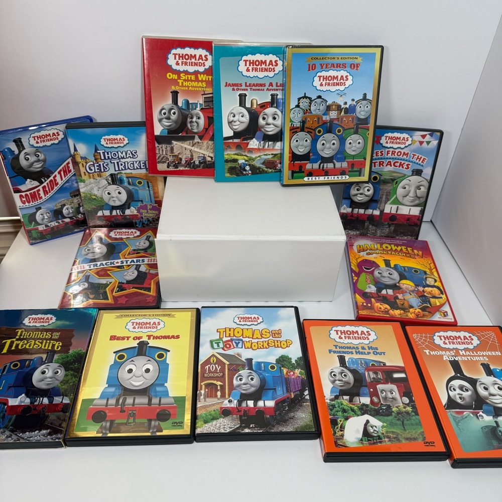 Lot of 13 Thomas Tank Engine and Friends DVD